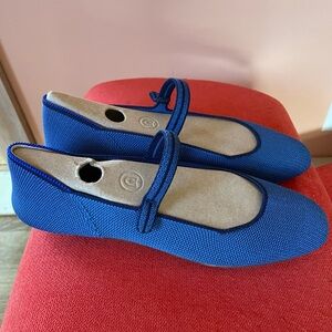 Rothy's The Square Mary Jane - Blue
